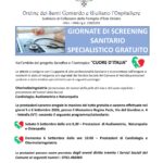 Screening Sanitario – Vetralla 5 e 6 Settembre 2026